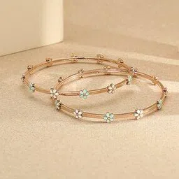 p n gadgil jewellers Women Gold-Plated Bangles-picture-13