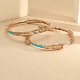 p n gadgil jewellers Women Gold-Plated Bangles-picture-24