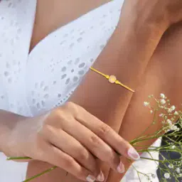 bhima jewels Women Sphere Cut Gold Lightwear Bracelet-picture-13