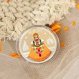 touch925 Women Pure Silver Shyam Baba Coin-picture-33