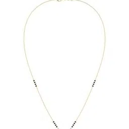 whp jewellers Women Yellow Gold Diamond-Studded Mangalsutra-picture-35