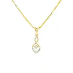 whp jewellers Women Yellow Gold Diamond-Studded Pendant-picture-39