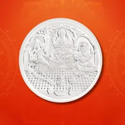 ghare's 10g  Trimurti Pure Silver Coin image 1