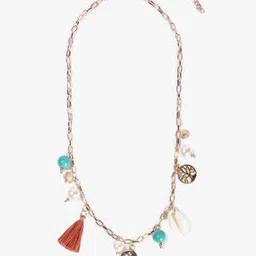 yousta Women Rose Gold-Plated Charm Necklace-picture-12