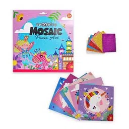 scoobies Unicorn Llama Mosaic Art Kit with Glitter Foam Stickers-picture-17