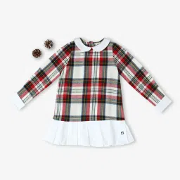 ed-a-mamma Girls Checked Dress image 1