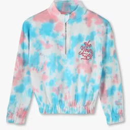 point cove Girls Tie & Dye Regular Fit Sweatshirt image 1