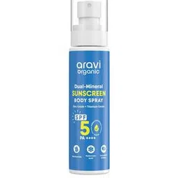 aravi organic Dual Mineral Sunscreen Body Spray SPF 50 PA-picture-16