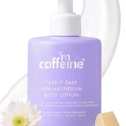 mcaffeine 10 Magnesium Body Lotion for 3X Instant Stress Reduction And Vanilla Betters Sleep image 1
