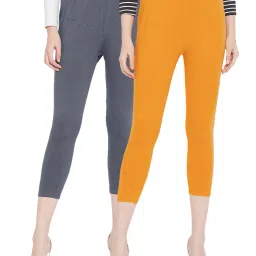 tulsattva Pack of 2 Leggings with Elasticated Waistband image 1