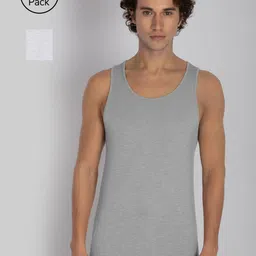 damensch Pack of 2 Scoop-Neck Vests image 1