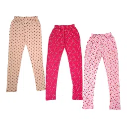 indiweaves Pack of 3 Printed Leggings image 1