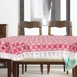 stylista PVC 4 Seater Oval Table Cover 54 inch x 78 inch image 1