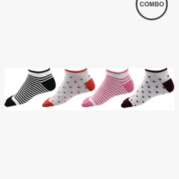 rc. royal class Pack of 4 Printed Ankle-Length Socks image 1