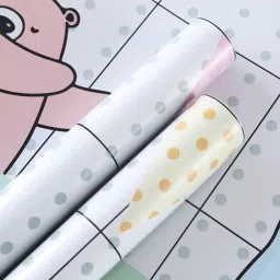 kuber industries Graphic Print Oil-Proof Wall Sticker image 1