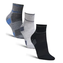 dollar Men Pack of 3 Striped Ankle-Length Socks image 1