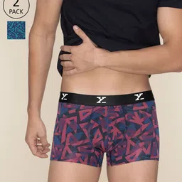 xyxx Pack of 2 Trunks with Elasticated Waist image 1