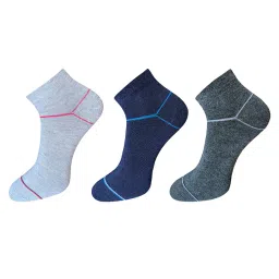 usoxo Pack of 3 Men Ankle-Length Socks image 1