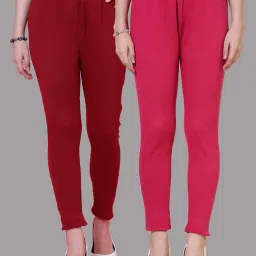 clora creation Pack of 2 Women Ankle-Length Leggings image 1