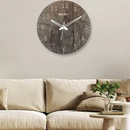 olive tree Printed Wooden Wall Clock image 1