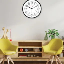 random Tic-Toc Movement Round Wall Clock image 1