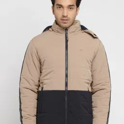 status quo Colorblock Zip-Front Jacket with Detachable Hood image 1