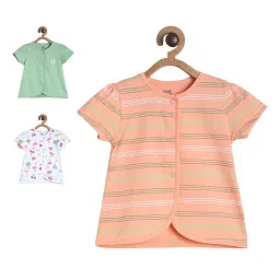 mini klub Pack of 3 Round-Neck A-Line Jhablas image 1