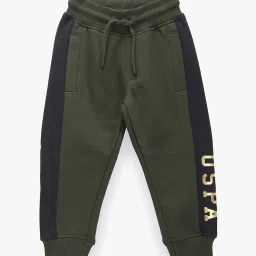 u.s. polo assn. Boys Logo Print Regular Fit Joggers image 1