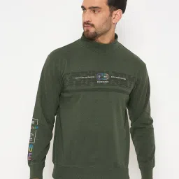 duke Men Placement Print Regular Fit Sweatshirt image 1