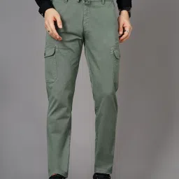british club Flat-Front Slim Fit Cargo Trousers image 1
