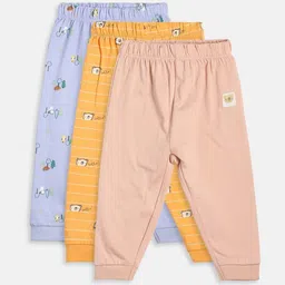 mini klub Boys Pack of 3 Printed Joggers image 1