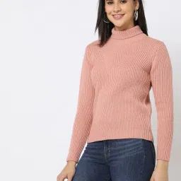 rio Ribbed Turtleneck Pullover image 1