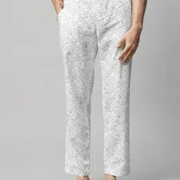 urban scottish Leaf Print Pyjamas with Insert Pockets image 1