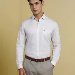 allen solly Men Floral Printed Slim Fit Shirt image 1