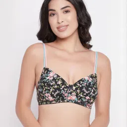 clovia Printed Non-Padded Non-Wired Bra image 1