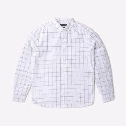 altheory by azorte Checked Slim Fit Shirt image 1