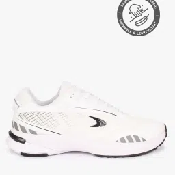 performax Men Logo Print Lace-Up Running Shoes image 1