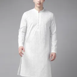 see designs Mandarin Collar Long Kurta image 1
