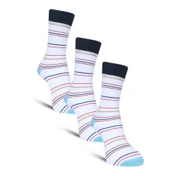 dollar Pack of 3 Ribbed Mid-Calf Length Socks image 1