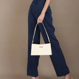 Shein Full Length High Rise Pleated Pant with Pockets-picture-33