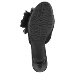 mochi Women Slip-On Embellished Heeled Sandals image 3