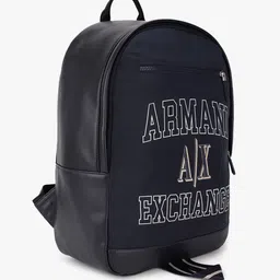 armani exchange Nappa Effect Laptop Backpack image 2