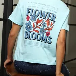 Shein Drop Shoulder Typographic Back and Placement Print Crew Tshirt-picture-46