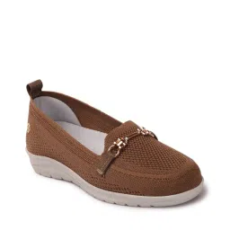 elle Women Round-Toe Slip-On Shoes with Metal Accent image 2