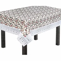 stylista Leaf Print Waterproof 6-Seater Table Cover 60" x 90" image 2