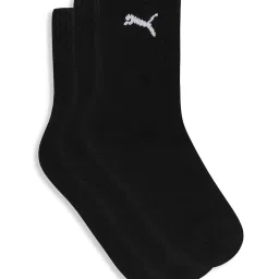 puma Pack of 3 Logo Print Ankle-Length Socks image 2