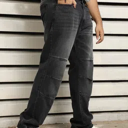 high star Men Lightly Washed Straight Fit Jeans image 2