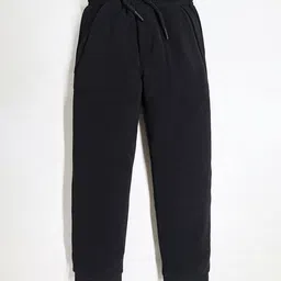 cherry crumble by nitt hyman Boy Ribbed Flat-Front Trousers image 2