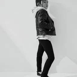 h&m Girls Brushed-Inside Leggings image 2