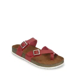 mozafia Women Flat Sandals with PU upper image 2